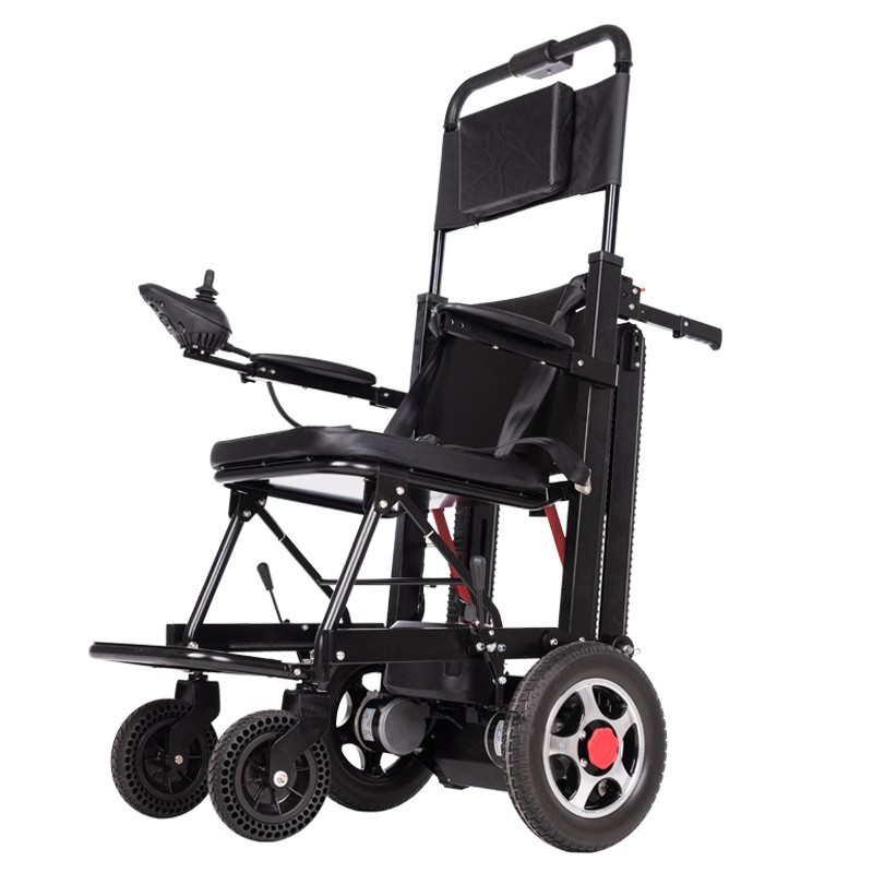 爬楼电动轮椅老人智能全自动下楼梯折叠残疾人神器电动轮椅