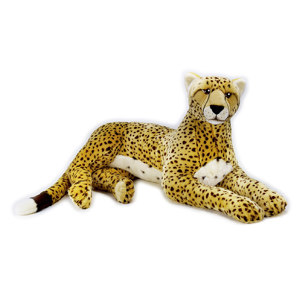 nationalgeographic国家地理仿真动物猎豹玩偶毛绒玩具超大公仔仿真