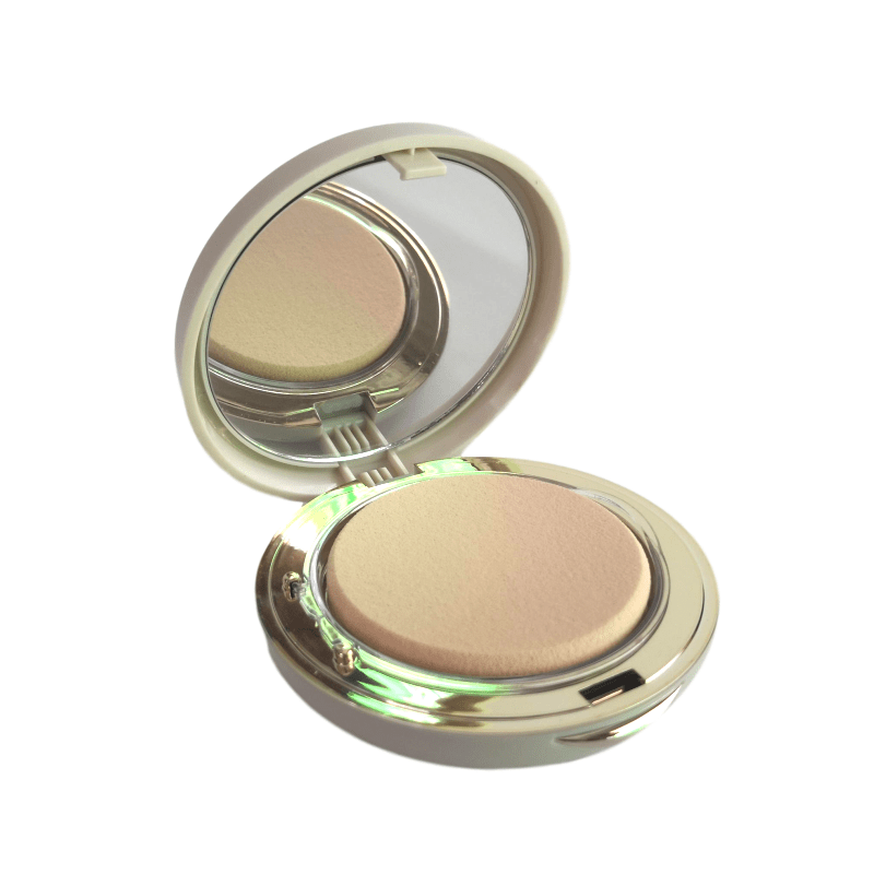 雅邦奇迹臻白透明粉饼提亮控油遮瑕不卡自然粉饼