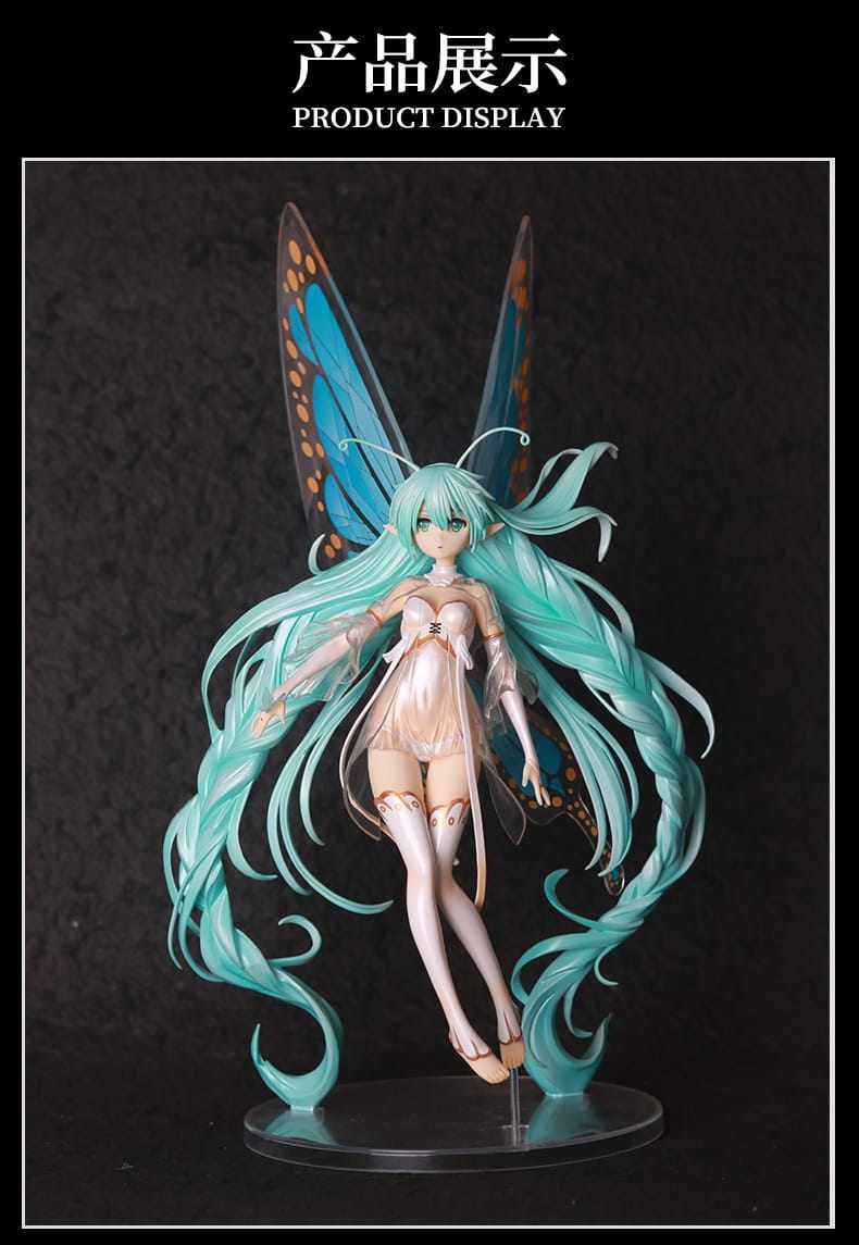 蝴蝶潮玩模型hobbybeat蝴蝶姬初音手办手办