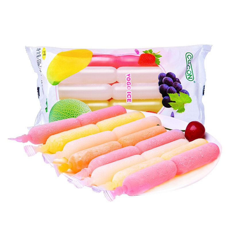 可康棒棒棒冰40支进口碎碎碎冰脆脆冰可吸吸果冻