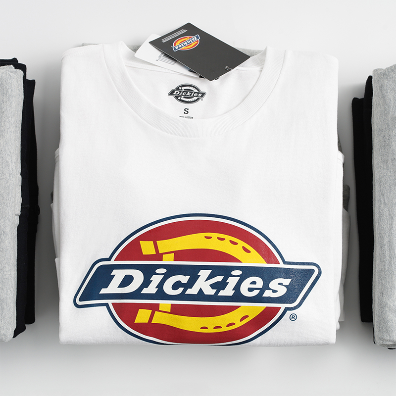 美国正品Dickies迪克斯经典印花短袖男女圆领宽松情侣T恤潮流夏季