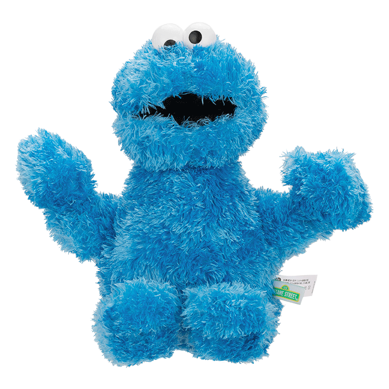 miniso名创优品芝麻街10寸毛绒公仔可爱布偶娃娃玩偶毛绒布艺类玩具