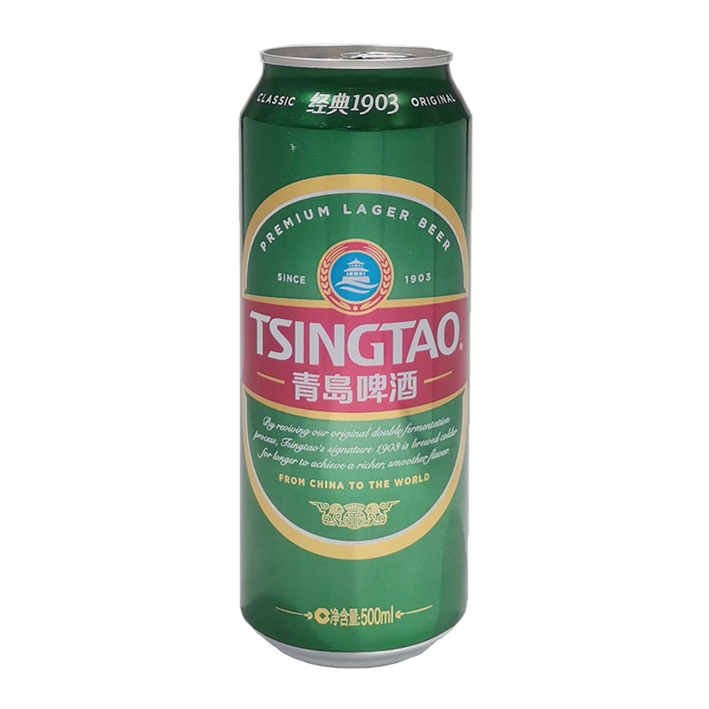 青岛啤酒1903500听登州路一厂原产500毫升12听啤酒