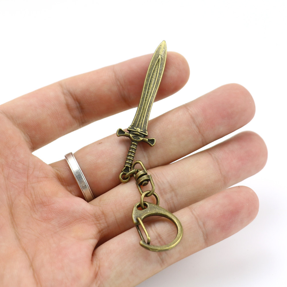 cm迷你宝剑375寸娃娃兵人武器手办模型玩具游戏实物周边