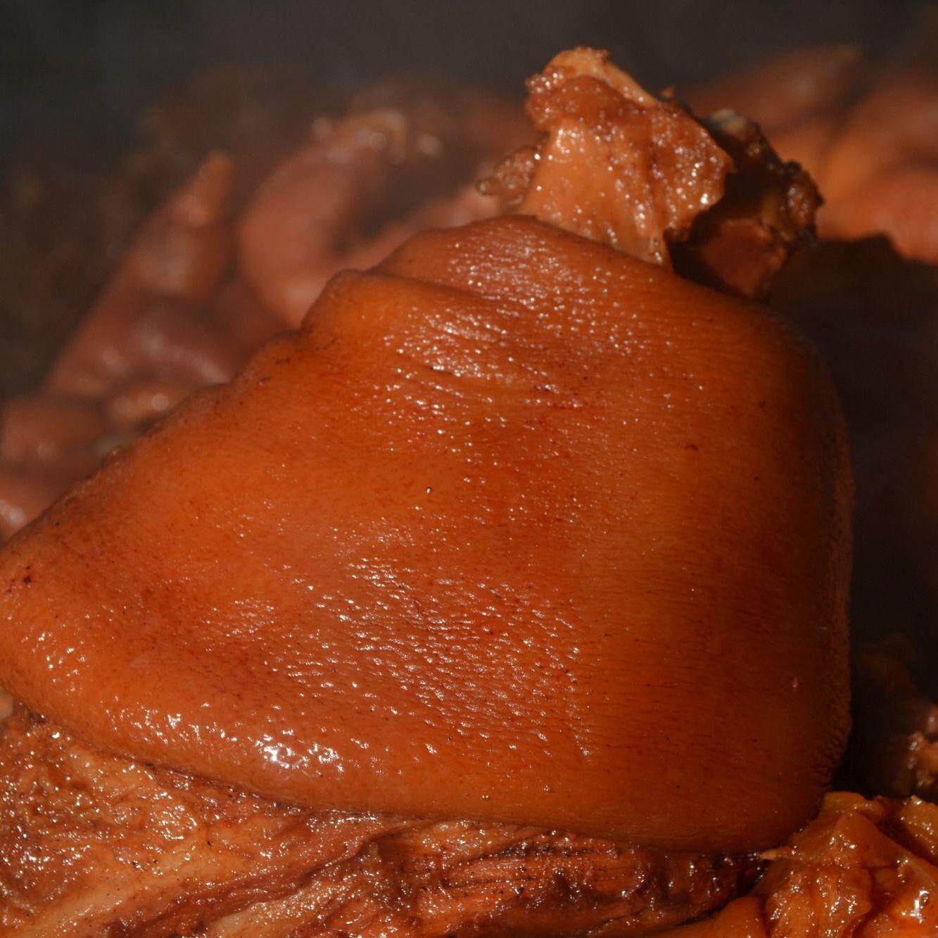 熟食肘子2斤五香猪蹄拱嘴耳朵500g真空真空包猪肉类