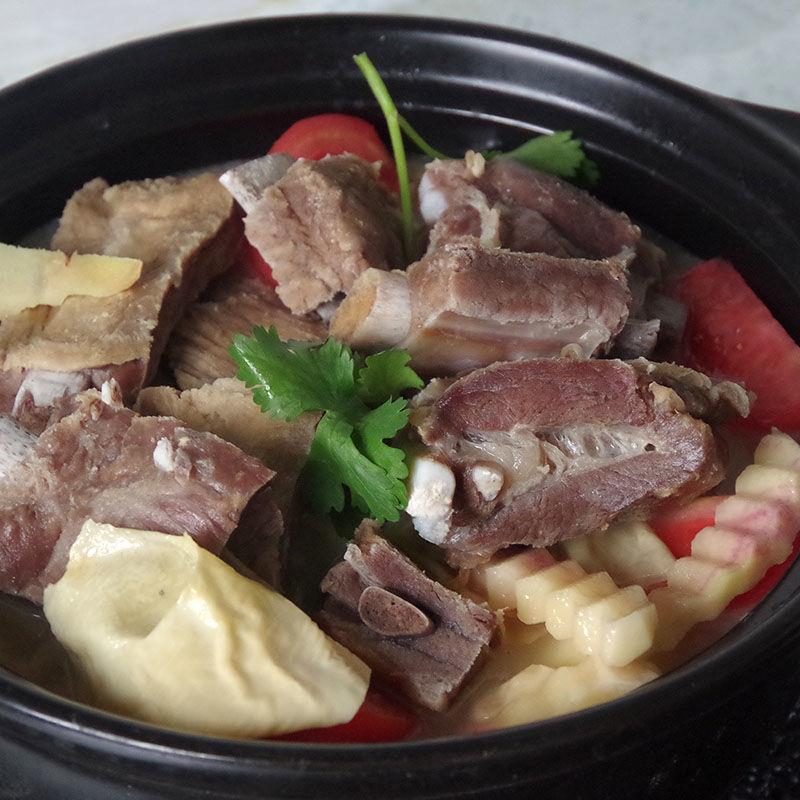 丽江排骨云南特产风干咸排腊肉贵州腊