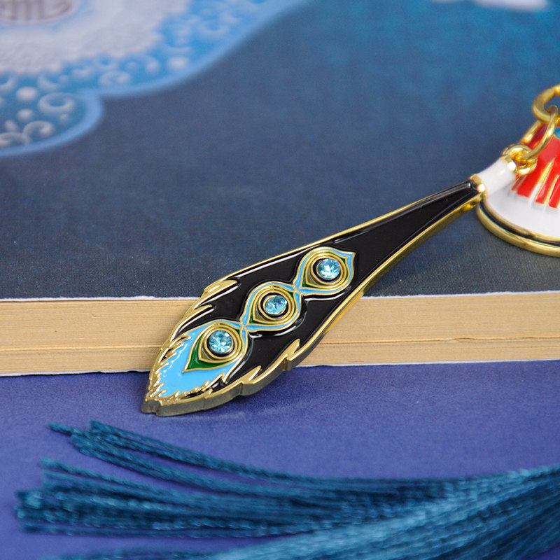 故宫文创顶戴花翎官帽金属钥匙精品创意礼品钥匙扣