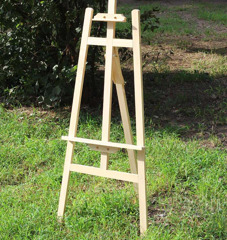 画架木质绘画美术美术用品广告牌油画展示架儿童木制画板