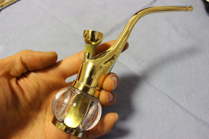 水烟烟壶烧锅玻璃水烟袋水烟筒老式烟斗纯铜过滤嘴烟嘴