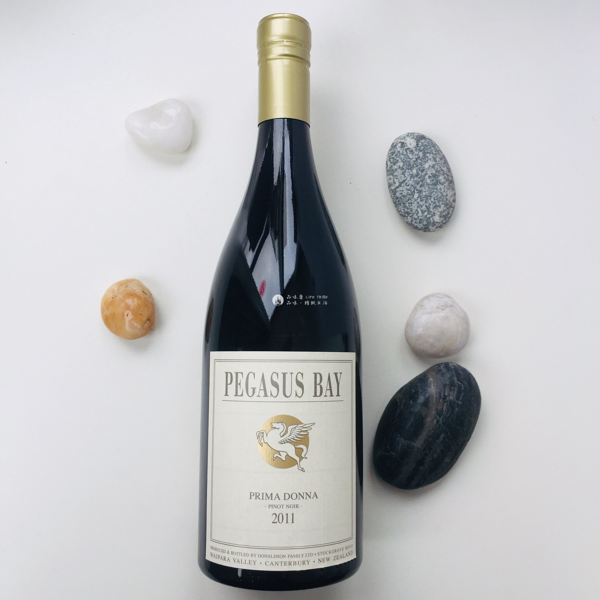 pegasusbay飞马女王黑皮葡萄酒新西兰原瓶进口prima干红静态葡萄酒
