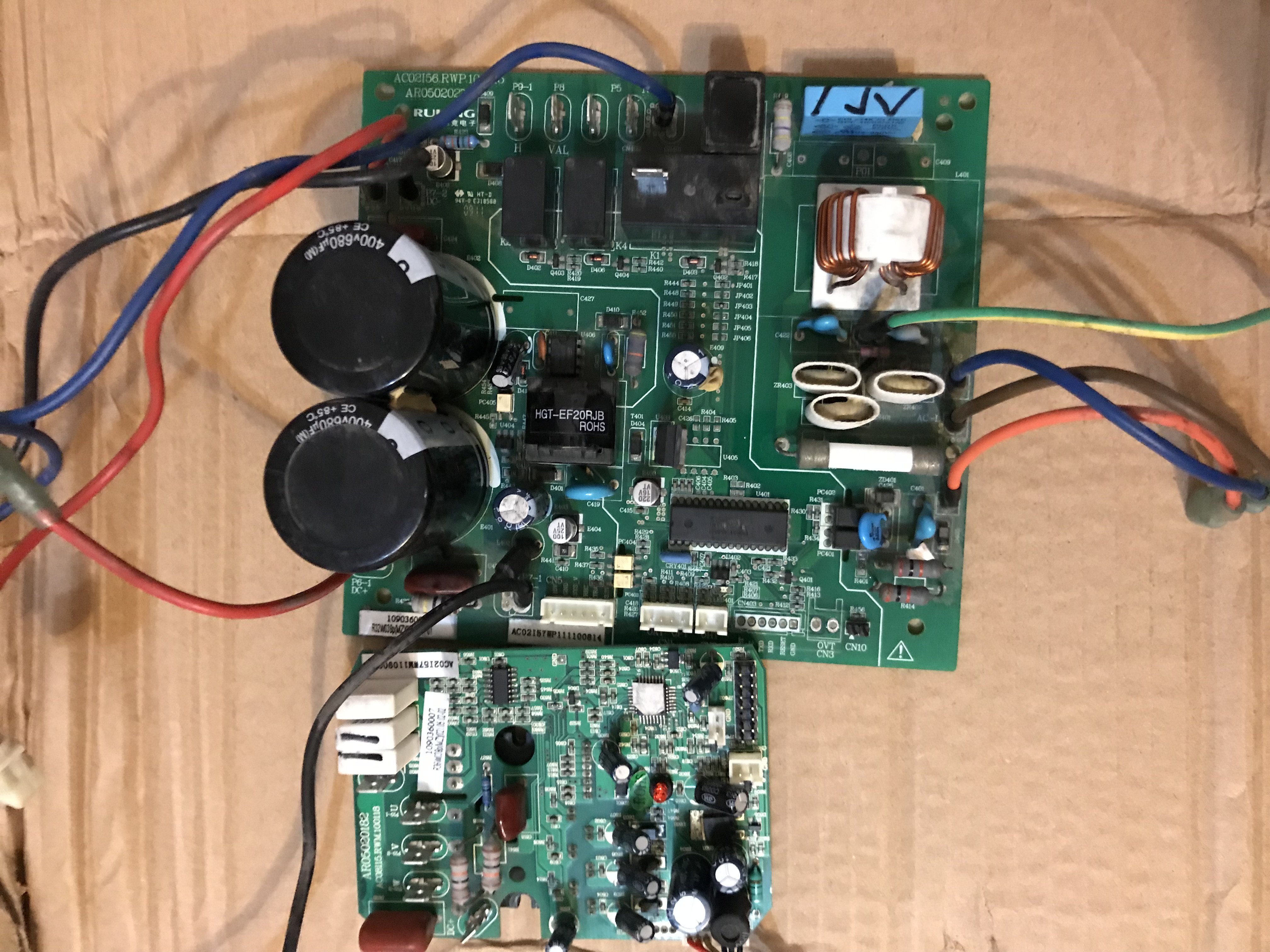 原装tcl空调电脑变频kfr36w037abd外机pcb电路板