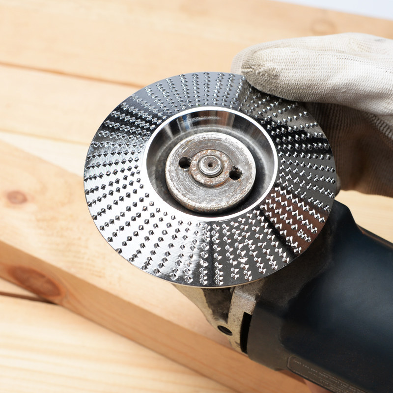 角磨机抛光盘木工刺盘打磨圆盘磨塑型抛光轮茶盘木锉刀根雕工具_双氙