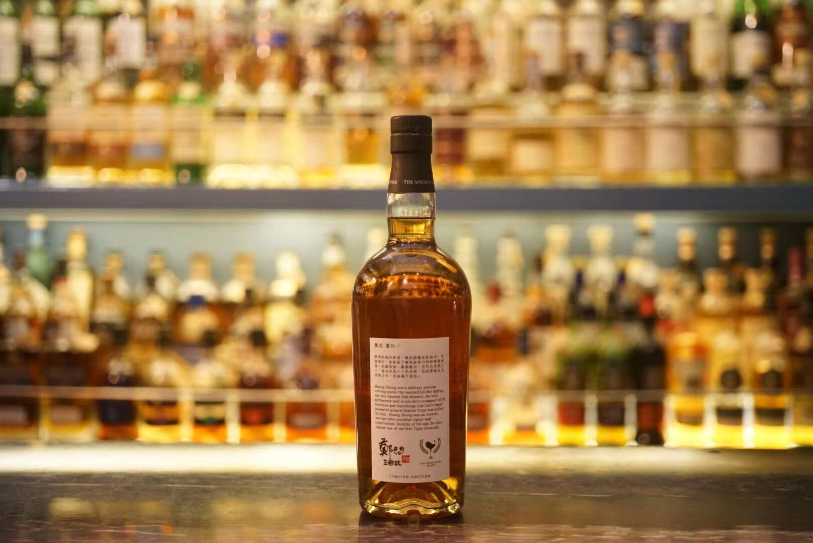 whiskyfind郑问三国志黄忠卡尔里拉198336年限量版暂威士忌