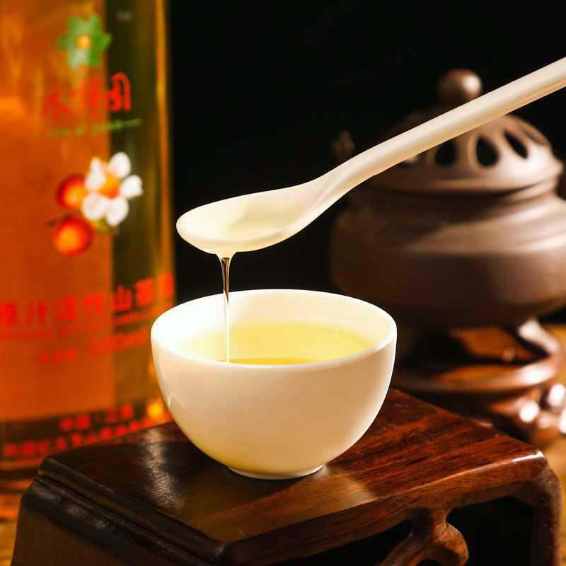 茶油纯正有机山江西特产野山赣州山茶籽油宝宝山茶油