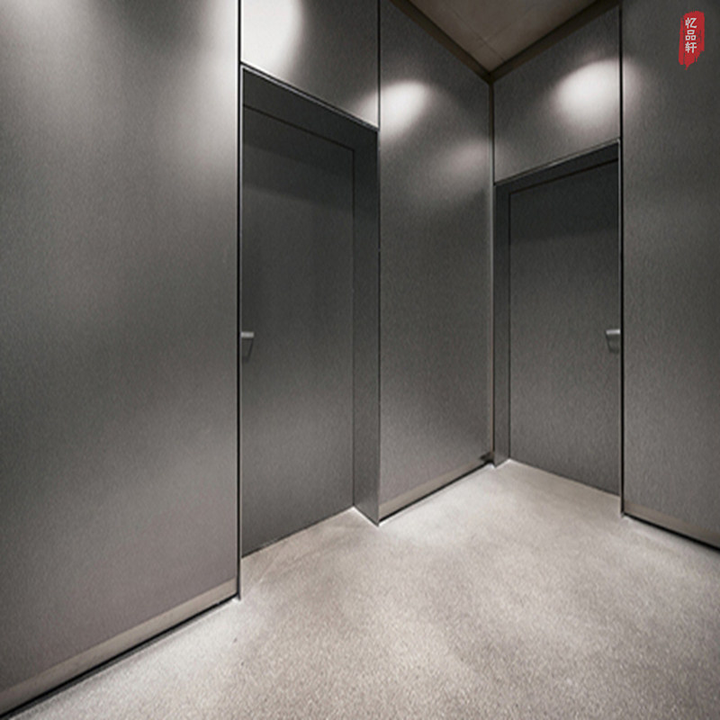 韩国进口不锈钢贴纸墙面金属拉丝自粘加厚pvc墙贴