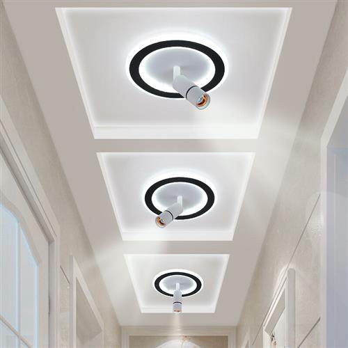 创意过道走廊射灯现代简约玄关关灯嵌入式暗装筒灯商务礼品包装