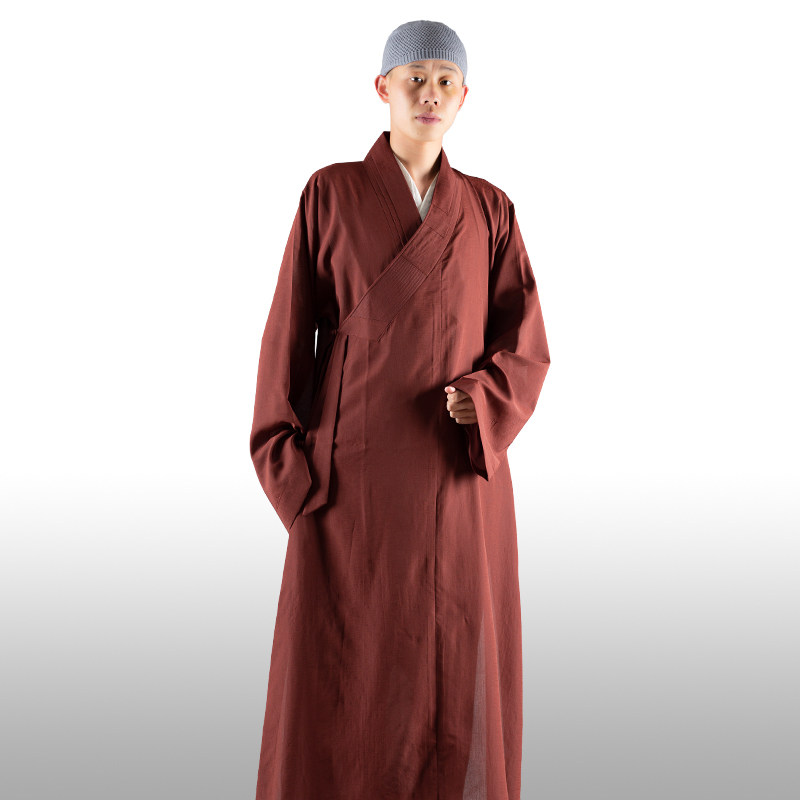 僧服大褂夏季薄款麻纱和尚服长褂男女款僧袍长衫僧衣出家人的衣服 –