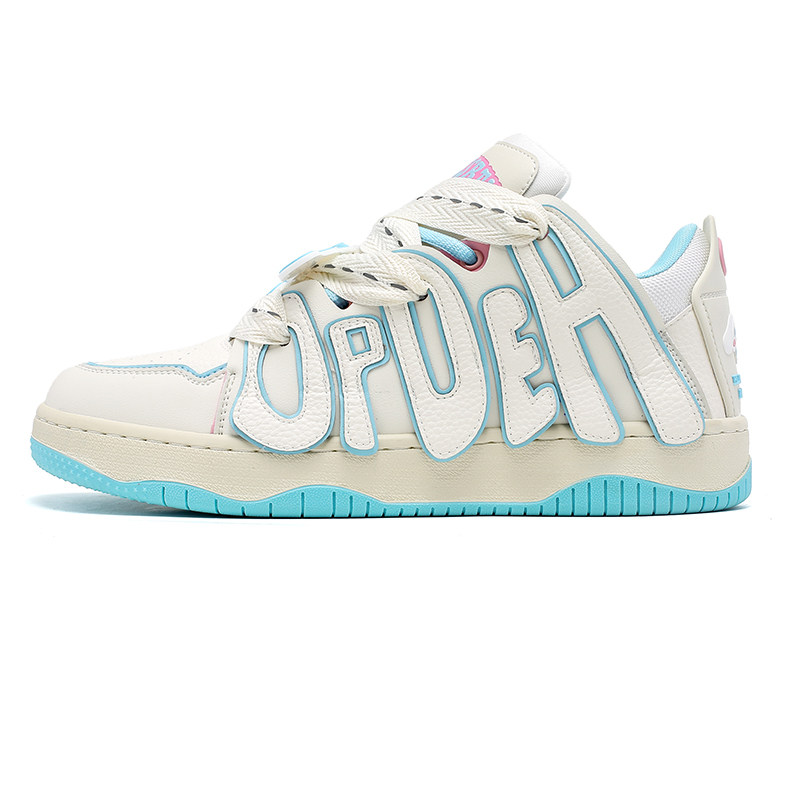 国潮小众设计男鞋玉桂情侣滑板厚底增高百搭休闲板鞋