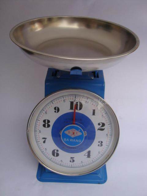 10kg机械台秤桌秤案秤度盘不锈钢圆盘盘子老式电子秤