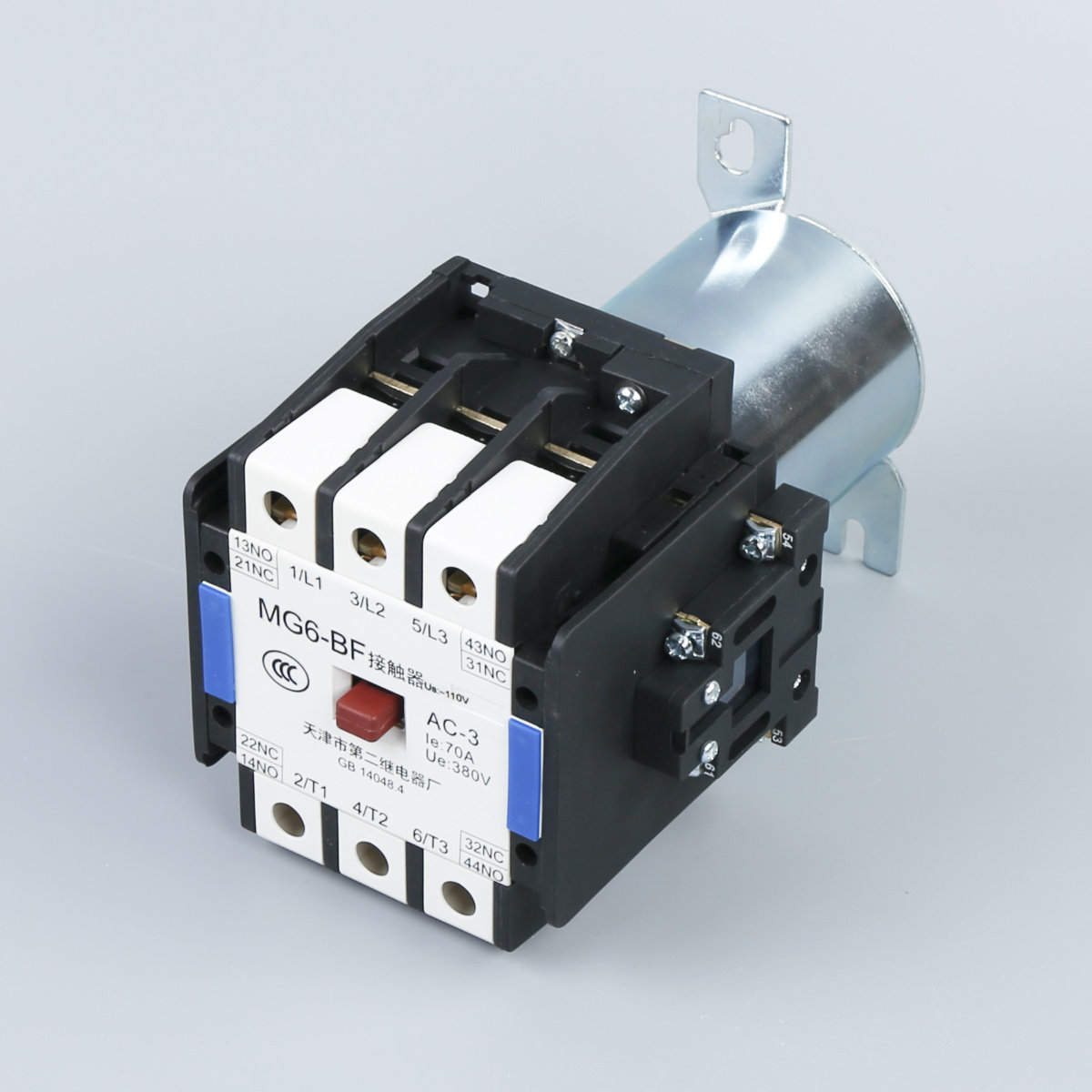 天津二厂mg6bf封星静音接触器ac110v220vdc110v电梯低压接触器