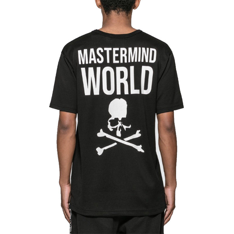 mastermindworldforeveryoungatheartmmj骷髅印花短袖t恤