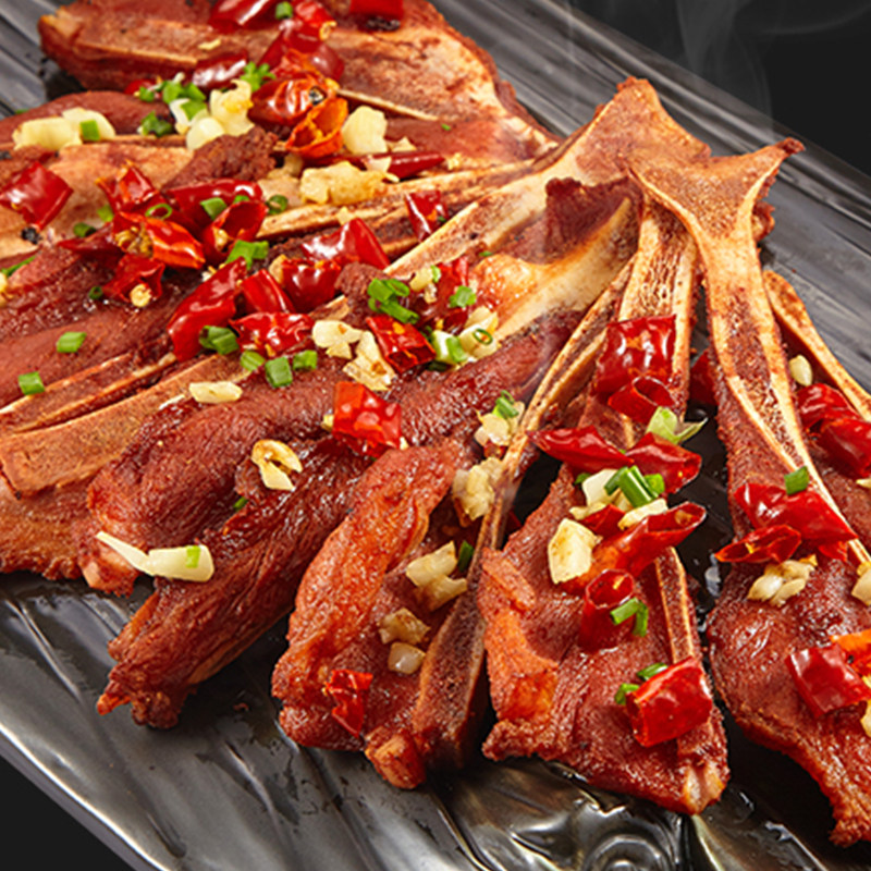 手抓扇子餐饮特色菜川湘菜麻辣菜酒店食材油煎其它