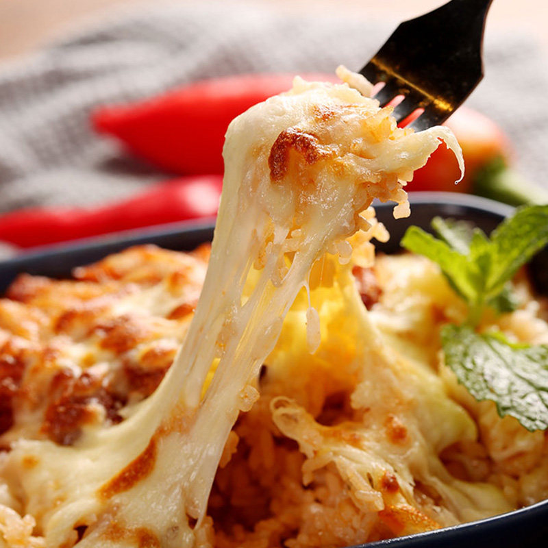 澳醇牧场马苏里拉奶酪3kg大包芝士碎披萨焗芝士新