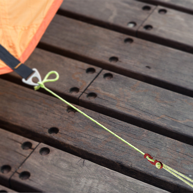 风绳nh户外帐篷12米天幕形拉绳止滑调节片帐篷绳