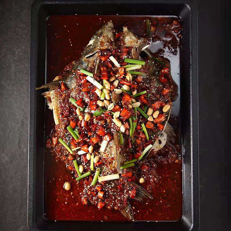 新鲜大满通开背清江江鱼商用纸包烤鱼无刺半成品淡水鱼类