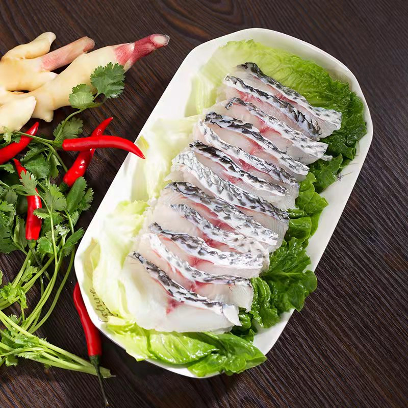 鱼片百香顺脆脆鱼罗非罗非鱼无刺火锅生鲜食品淡水鱼类