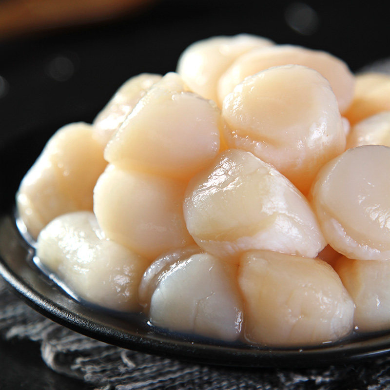 扇贝赤身超大新鲜肉瑶北海道帆立贝宝宝宝辅食扇贝柱