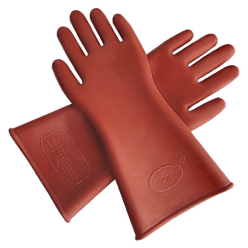 双安高压绝缘手套220v380v电工专用10kv12kv35kv薄款高低压绝缘手套