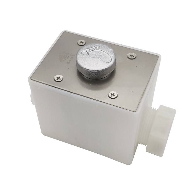 合一ppr热熔暗装液压脚踏式大便冲水普通冲水阀