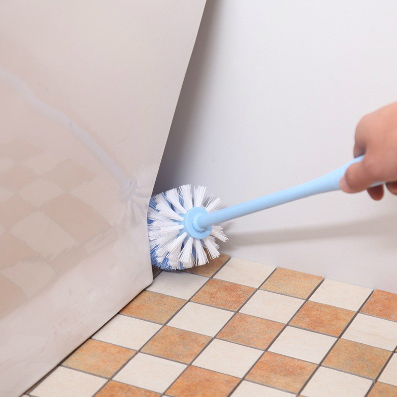 坐便器清洁刷塑料长柄洗厕所刷子卫生间洁厕刷无死角马桶刷套装