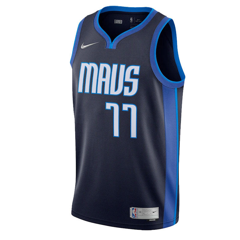 耐克nikenba独行侠东契77号奖励球迷球衣无袖其它球服