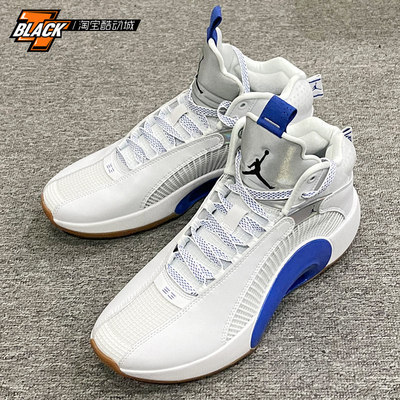 air jordan 35 aj35代白红男子高帮实战缓震篮球运动鞋cq4228-100