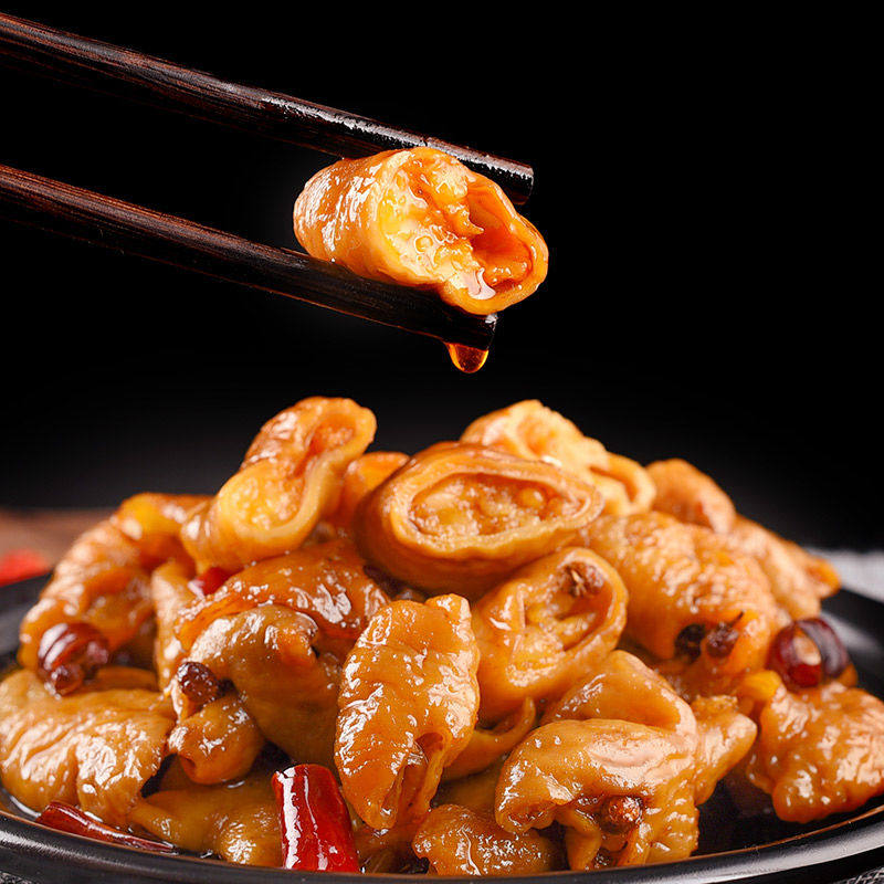 熟食肥肠65g酒菜下酒饭菜下饭小吃鸡即零食猪肉类