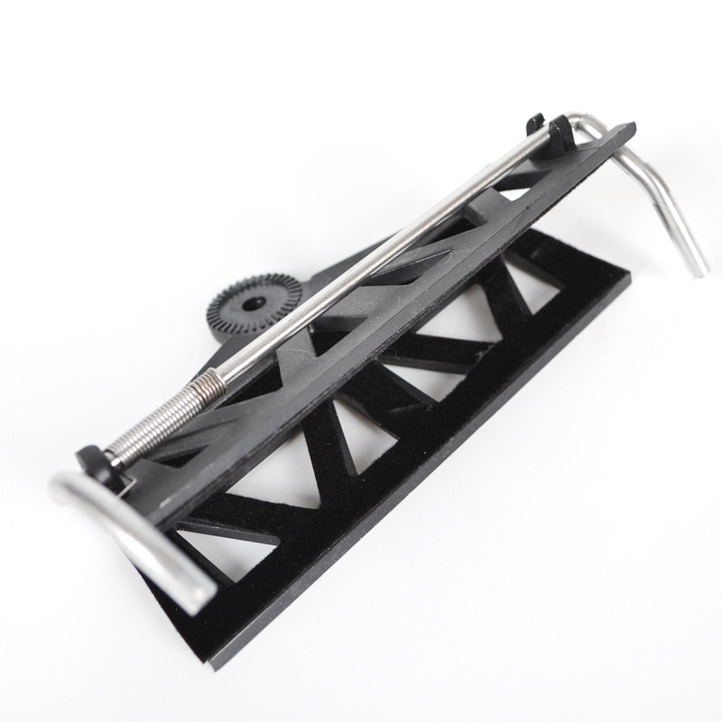 千猫 不锈钢炮台自锁支架钓鱼竿钓箱手竿架杆架竿钓鱼用品带地插