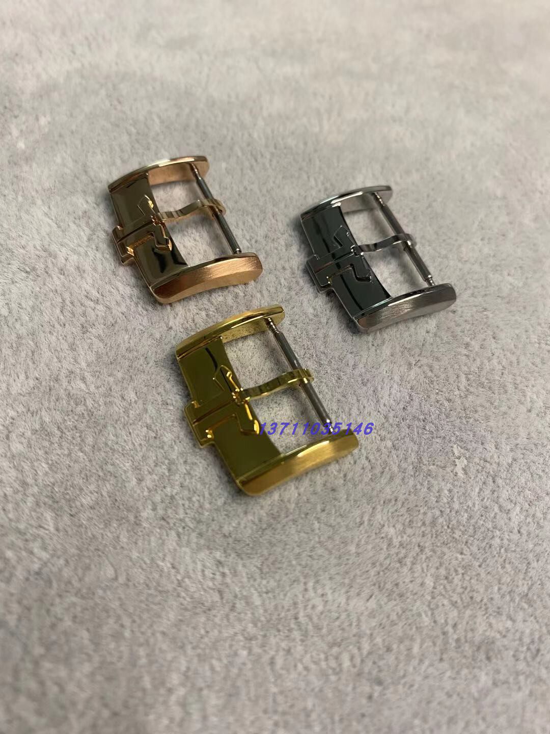 适用积家月相约分地理大师系列皮带针扣新款配件