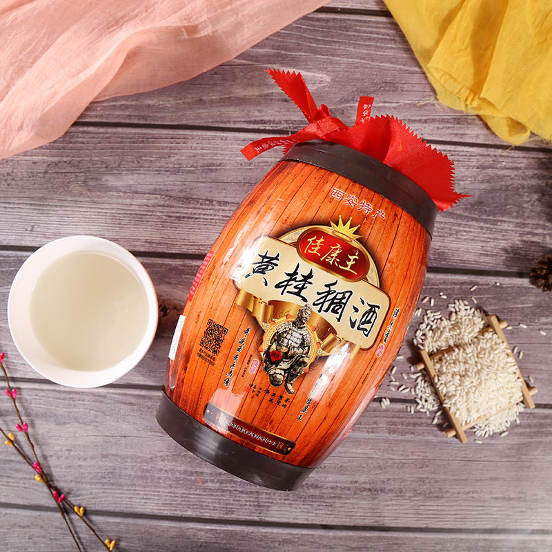 佳康康王黄桂稠3l大桶家庭陕西特产糯米米酒其它饮品