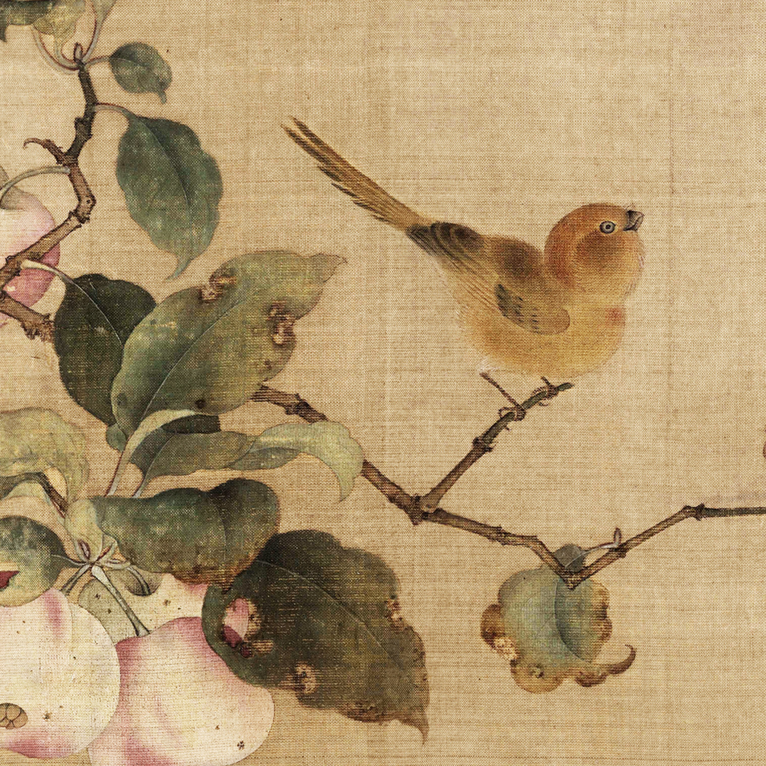 伽罗生活jalo中国画挂画林椿果熟禽图p090国画