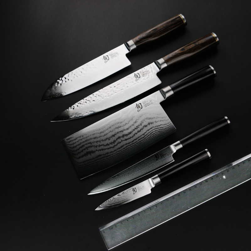 旗舰店日本进口旬刀菜刀三德水果厨师多功能厨房全套厨房刀具