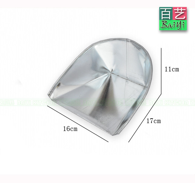 畚箕畚斗加厚手工白铁皮垃圾簸箕注塑机粒子工业簸箕