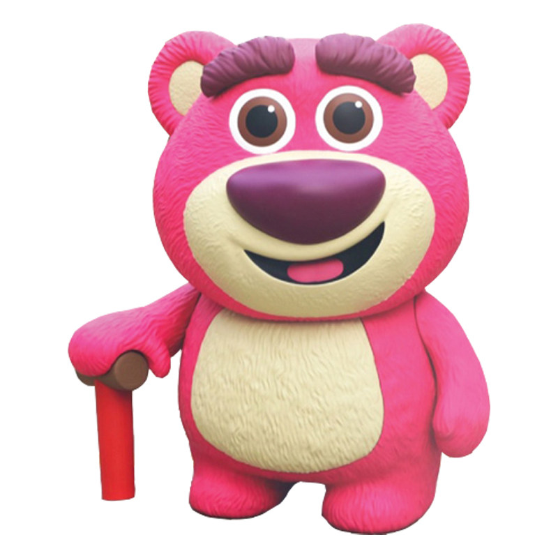 herocross玩具总动员草莓熊劳苏55cm潮玩jumbolotso手办手办