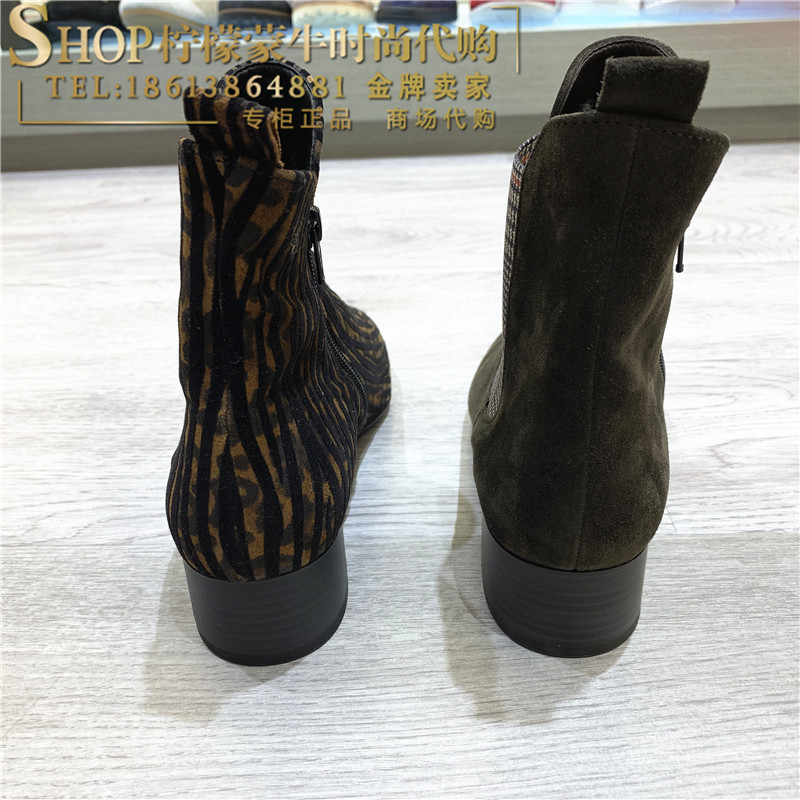 特价德国gabor嘉宝女鞋2019秋冬国内专柜正品时装靴