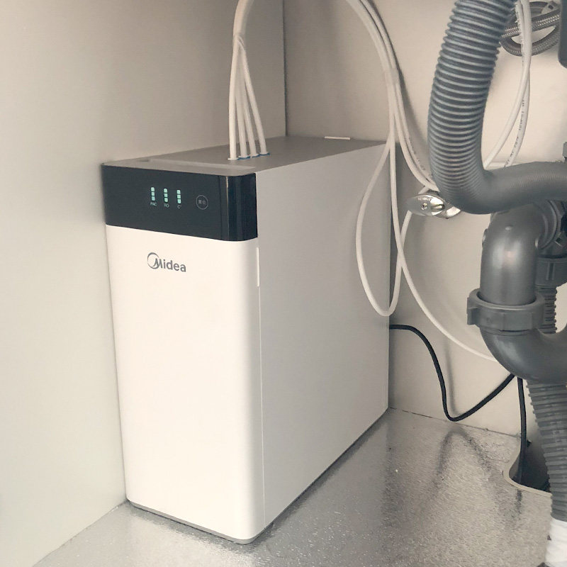 美的净水器mro1790b400g大麦净水机大通量无罐前置qzbw20s8净水器