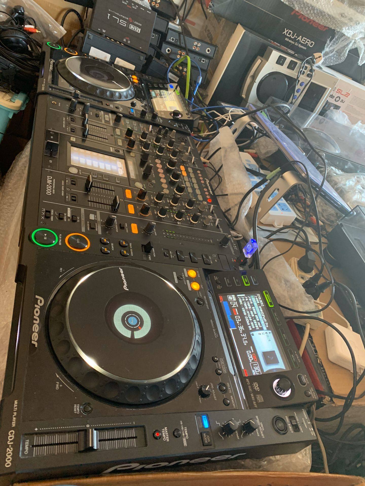 先锋pioneercdj2000碟机一对支持cddjm2000混音台现货供应打碟机