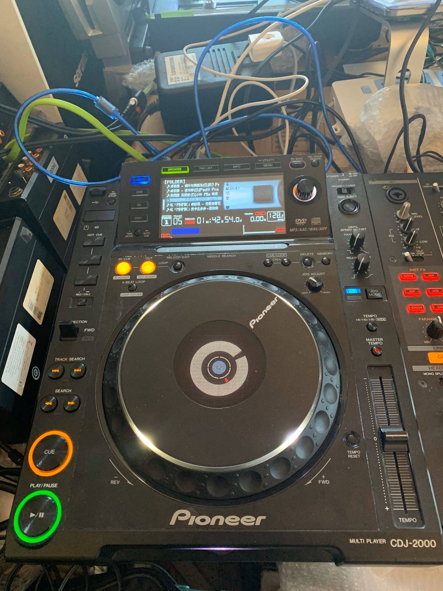 先锋pioneercdj2000碟机一对支持cddjm2000混音台现货供应打碟机