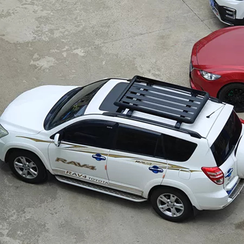 丰田rav4荣放普拉多汉兰达森林人xv专用suv行李架车顶货架框筐